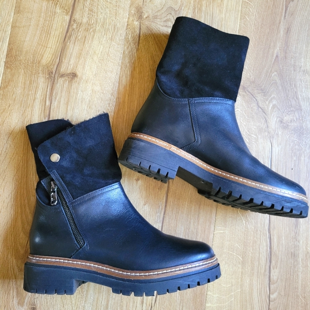 Fabianelli Leather Boots size 9 - Picture 2 of 9
